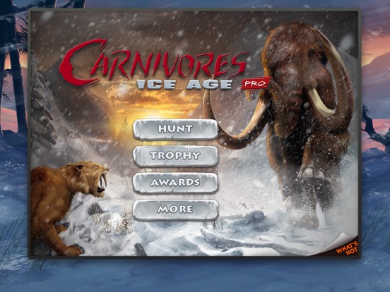 Carnivores: Ice Age Pro iPad app afbeelding 1