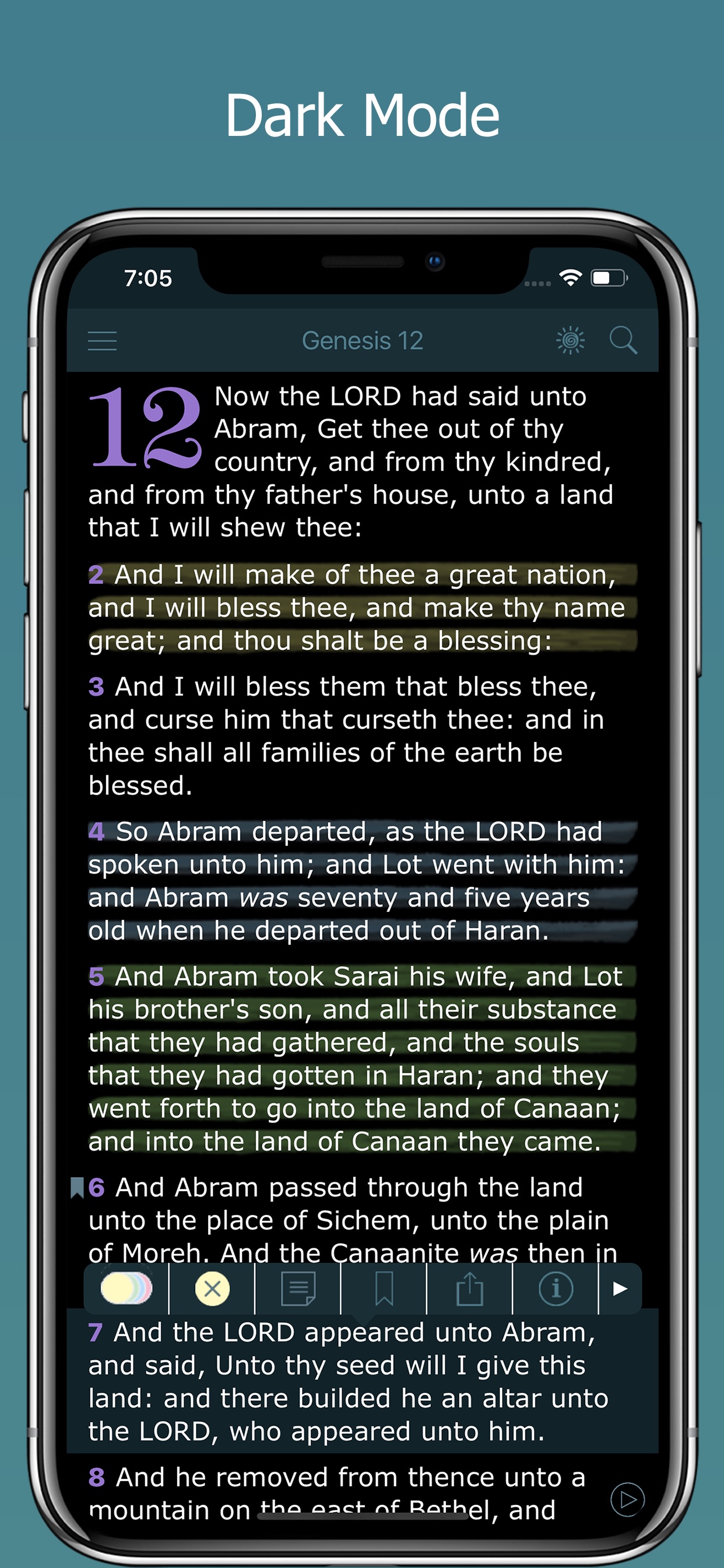 New King James Version Bible screenshot 3