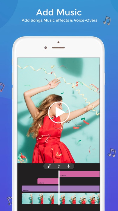 SpeedPro Slow speed video edit iPhone screenshot 6 - Photo & Video app