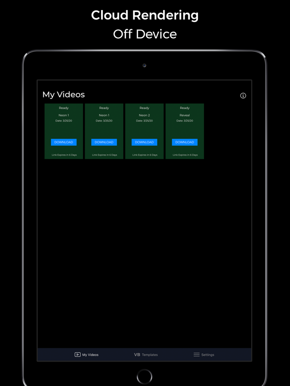 Videoblast 2 iPad screenshot 4 - Graphics & Design app