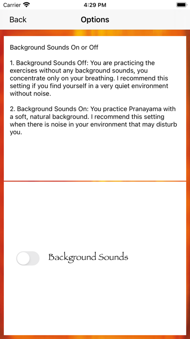 Yoga Pranayama Screenshot