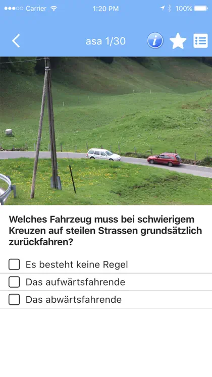 Capture d'écran 4 sur 6 de Auto Theorie Fahrlehrer24