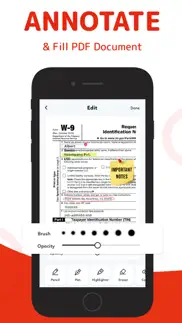 pdf editor fill signature sign iphone screenshot 3