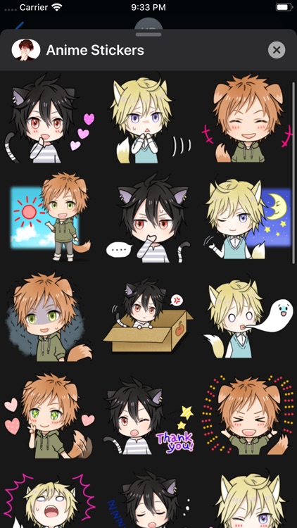 Anime Stickers & Emoji screenshot-5
