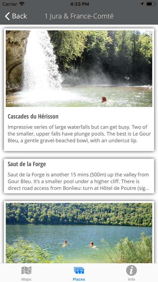 #2. Wild Swimming France (iOS) 作者: Wild Things Publishing Ltd
