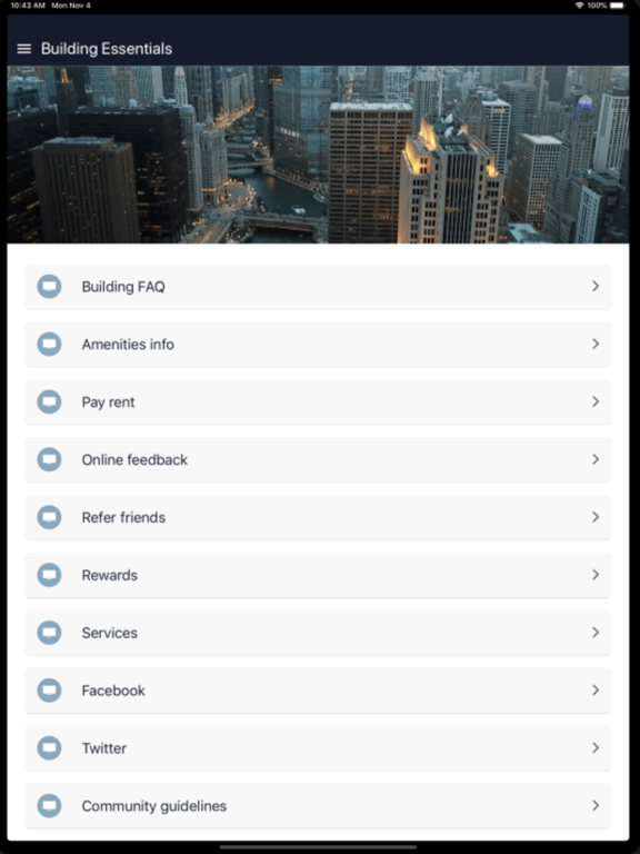 Elevated Living iPad screenshot