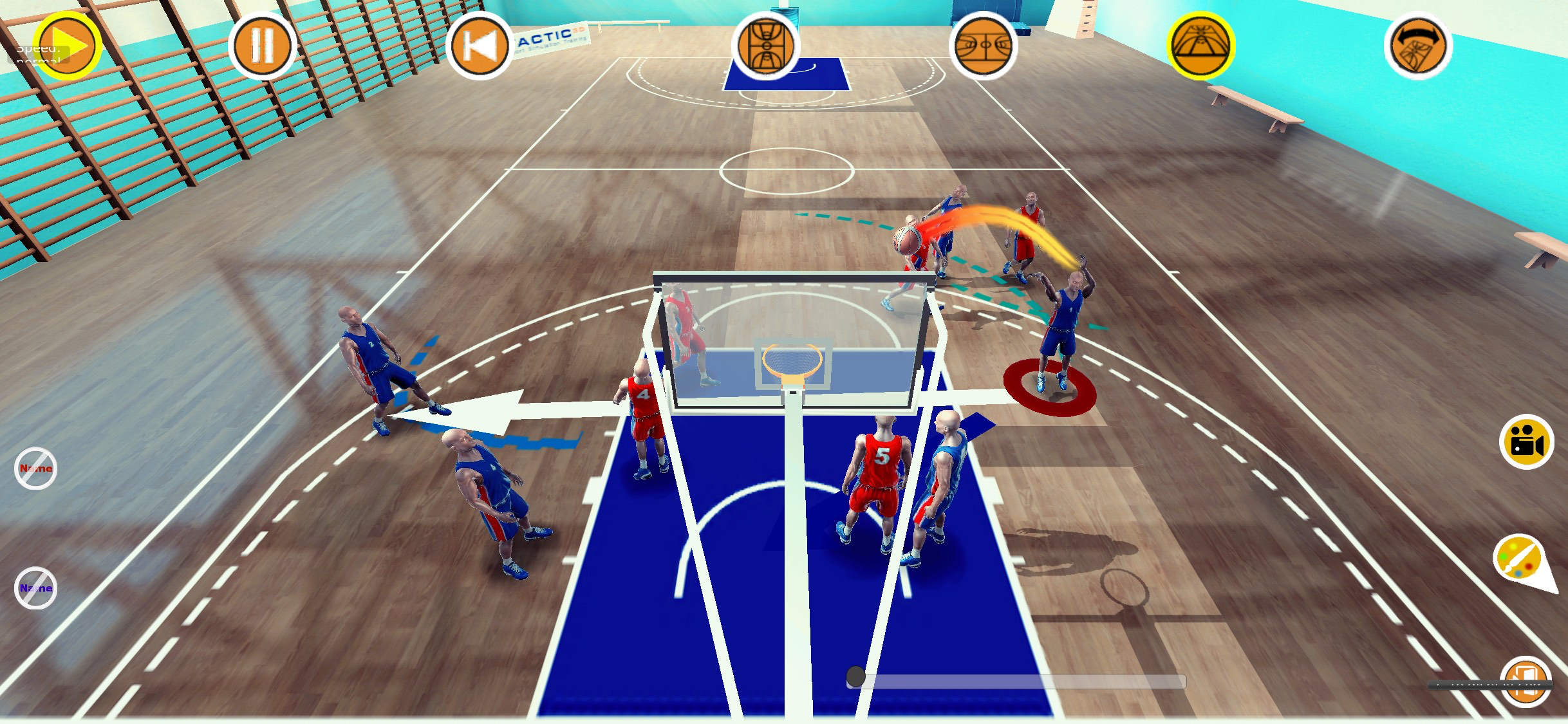 Basketball 3D playbook