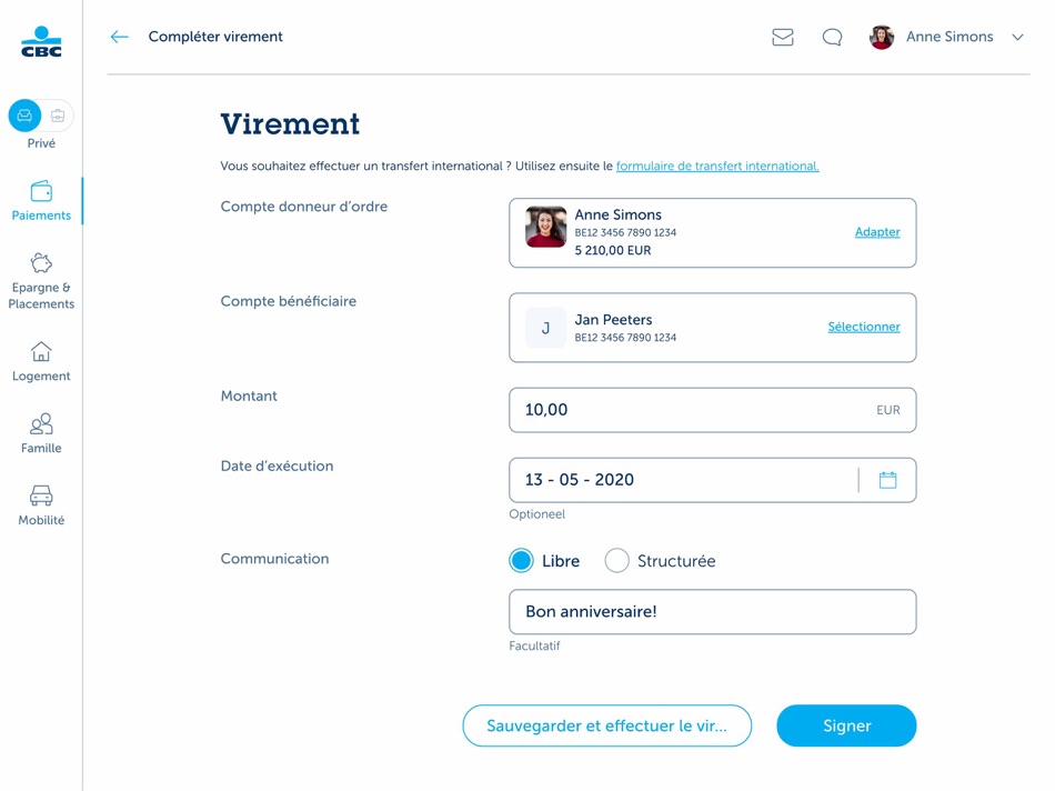 #4. CBC Touch (iOS) 由: KBC Global Services NV