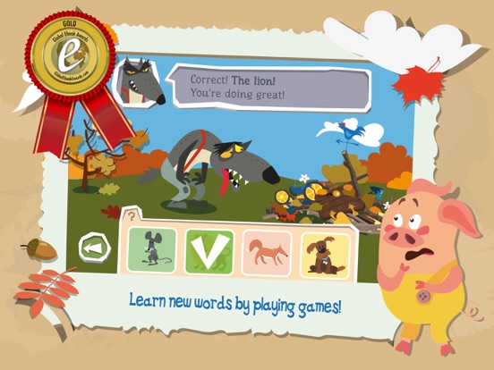 Three Little Pigs vs The Wolf iPad screenshot 5
