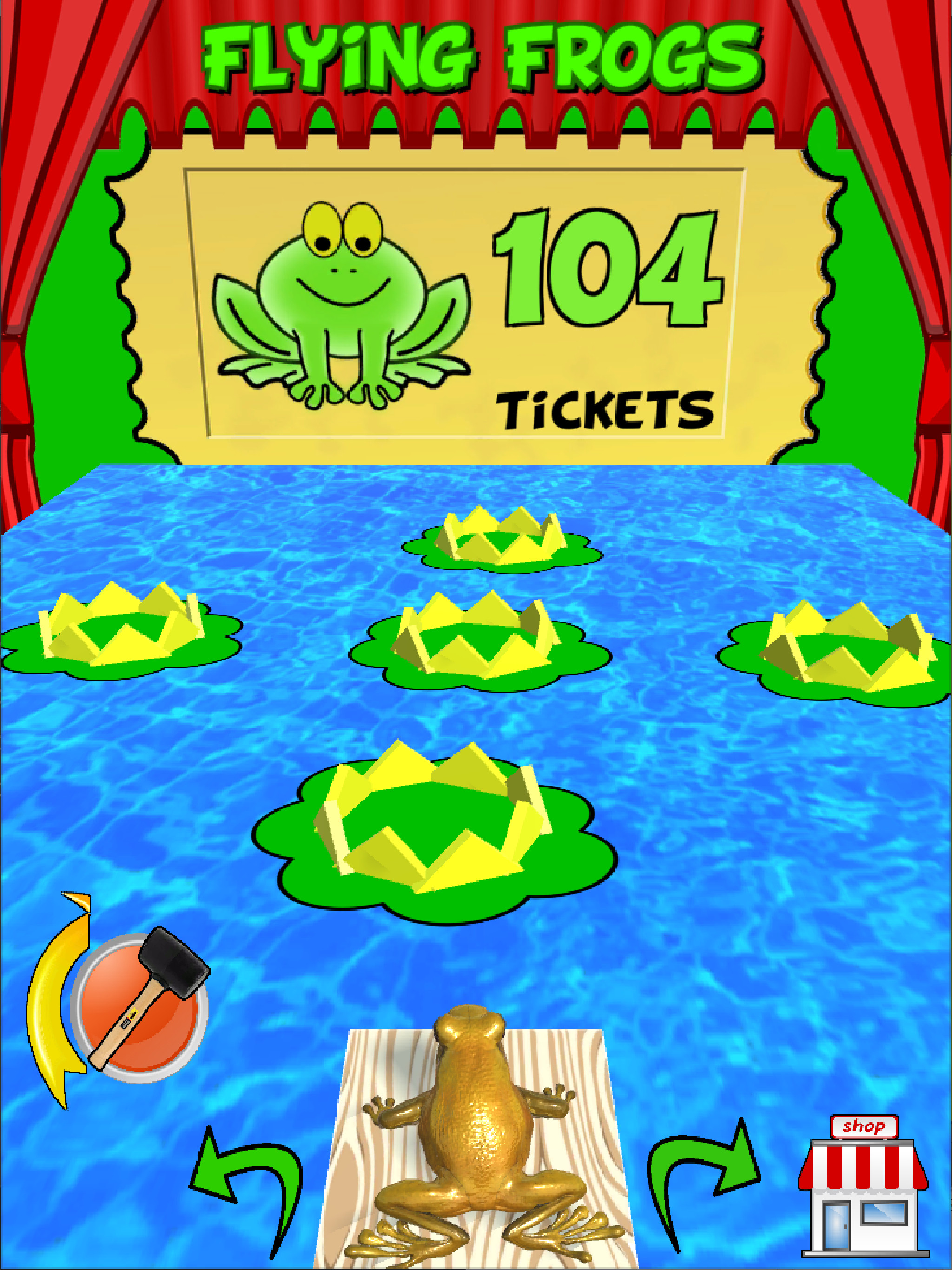 Flying Frogs
