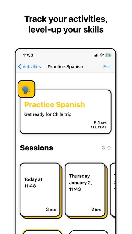 Session – Activity Timer