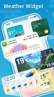 weather widget® iphone screenshot 1