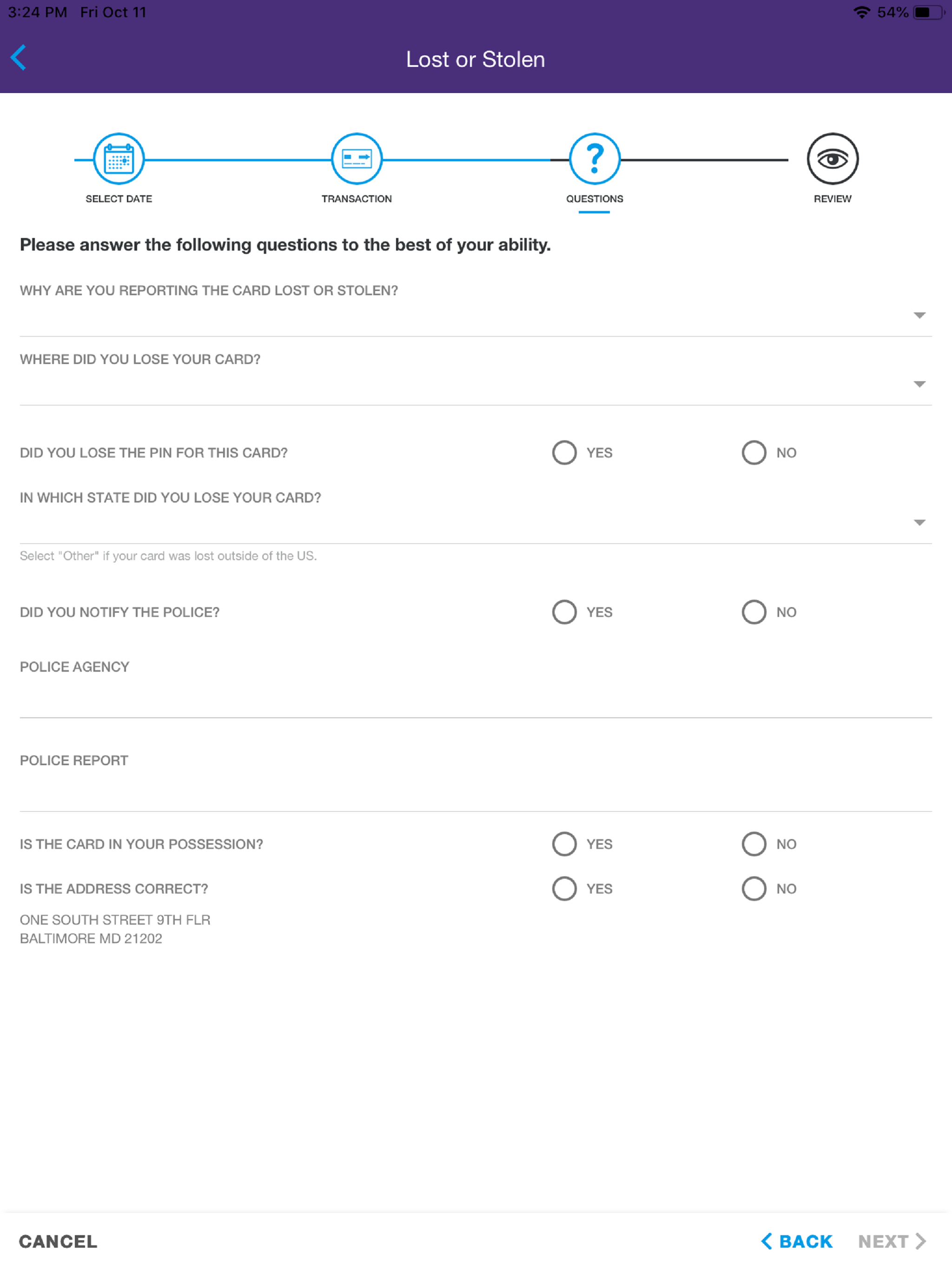 MECU Cards App