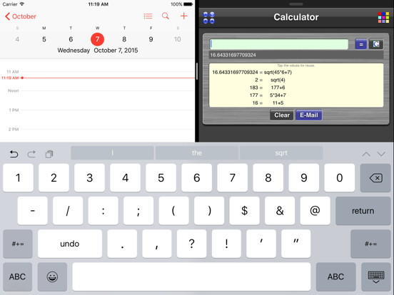 Screenshot #6 pour Text Calculator