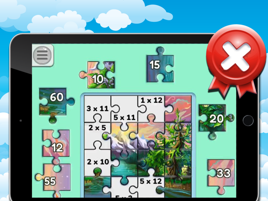 Math Puzzles: Kids Logic & Fun iPad screenshot