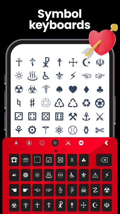 Customize Keyboard & Symbols screenshot-5
