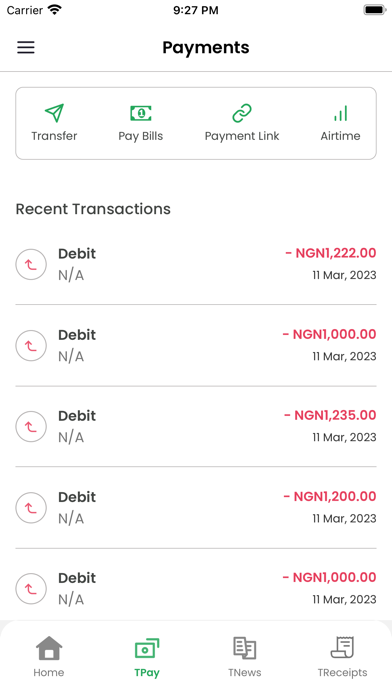TPay - Payments, Bills Screenshot