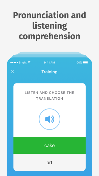 Bright - English for beginners Screenshot
