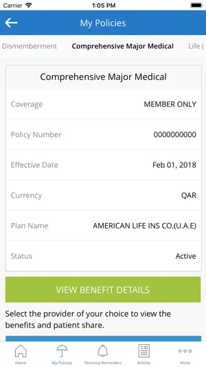 myMetLife Gulf Middle East screenshot 3