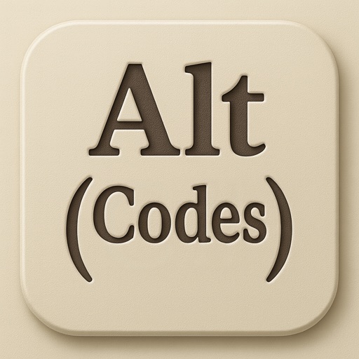 AltKey Codes