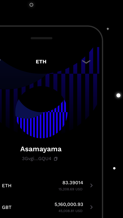 PlanetWallet app screenshot