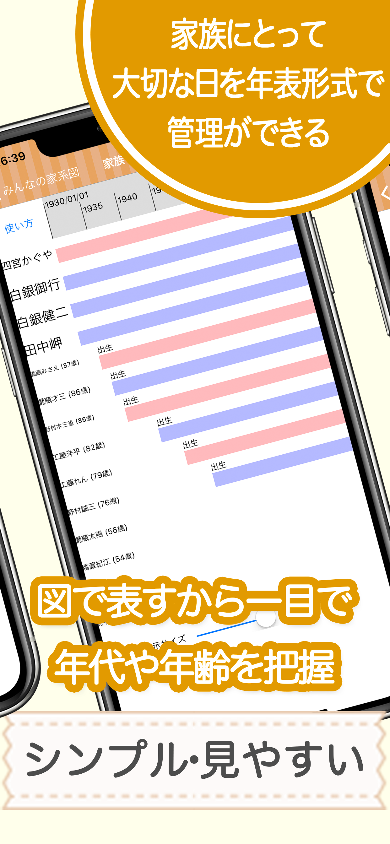 みんなの家系図 家族のルーツを記録に残そう