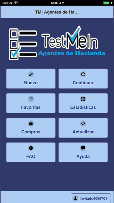 Agentes de Hacienda Test Me In Screenshot