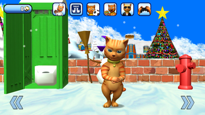Screenshot #3 pour Talking Cat Leo Ice Fun