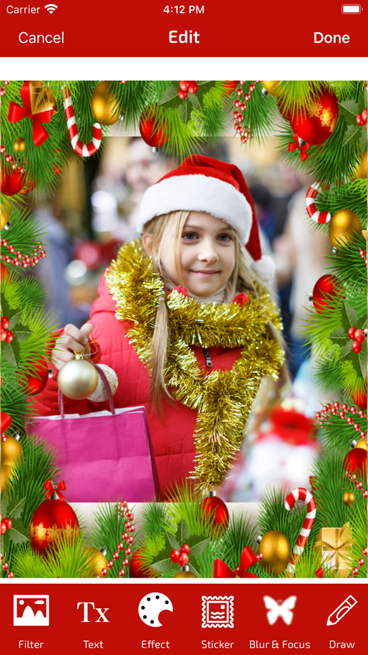 #4. Festival Photo Frames & Editor (iOS) By: CSIT