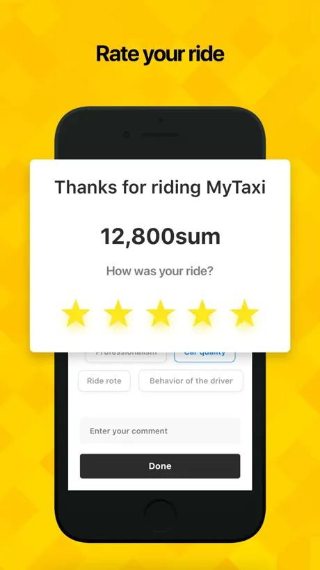 MyTaxi - taxi and delivery