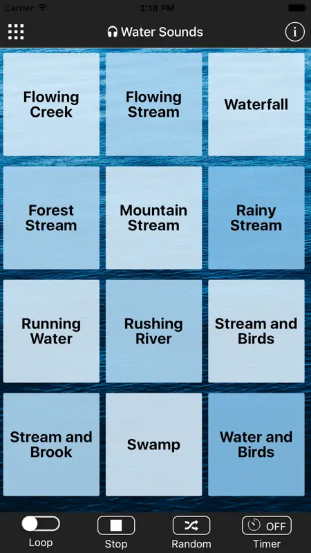 Water Sounds screenshot 1 of 2