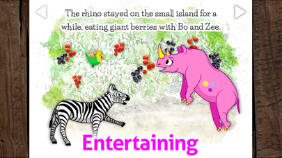 Screenshot #3 pour Pink Rhino. Kids Animal Story