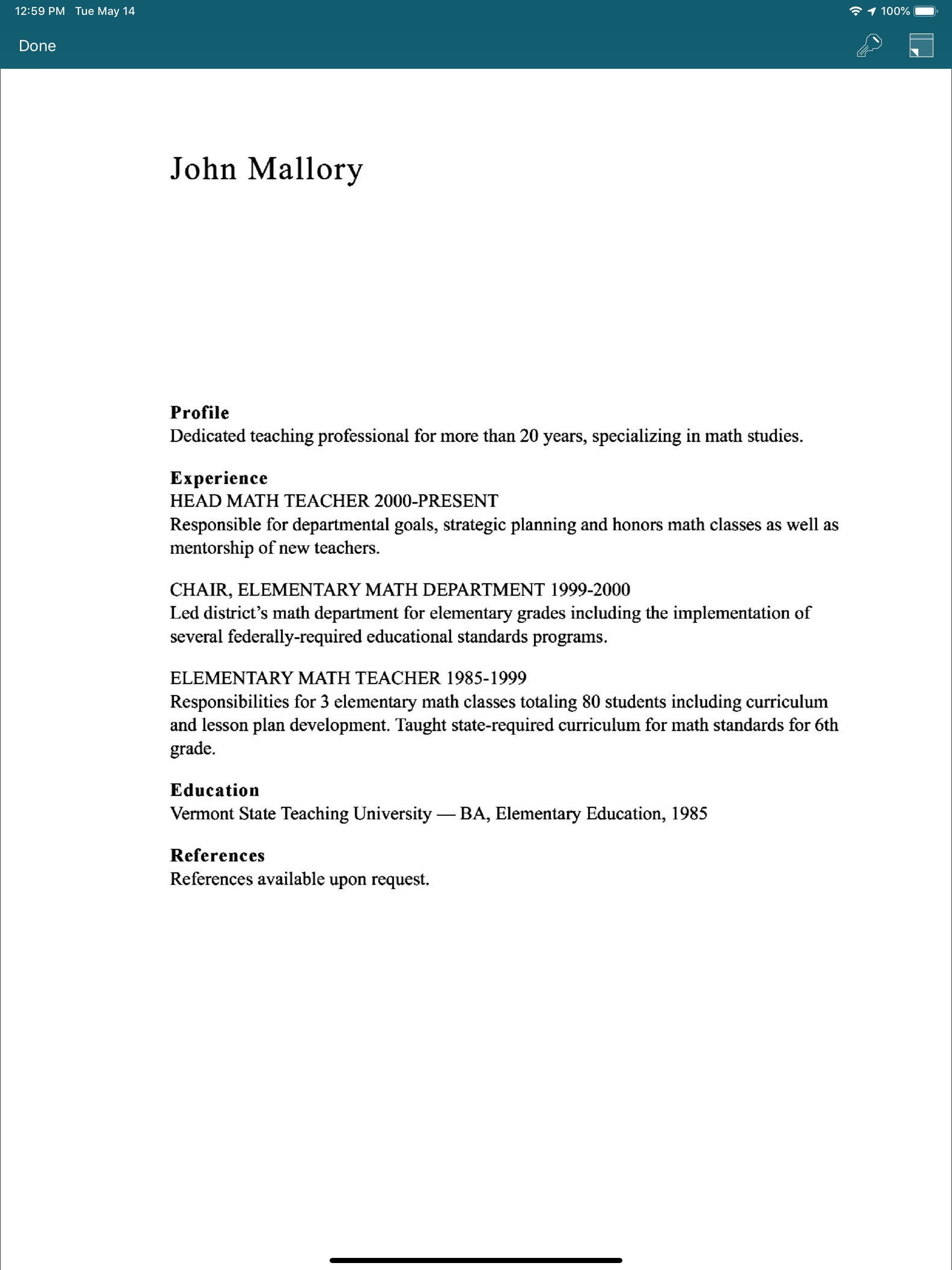 OnBase Mobile 18 for iPad screenshot 4