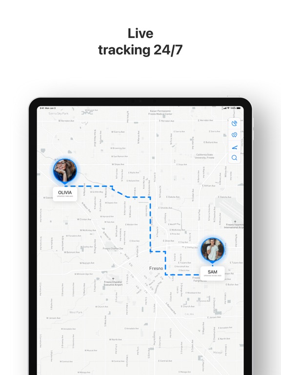 Screenshot #4 pour ITrack: traqueur de lieux