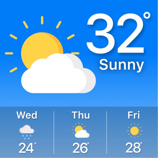 Weather forecast & NOAA Radar Icon