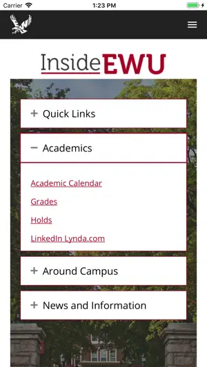 InsideEWU screenshot 3