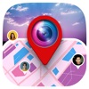 GPS Map Camera TimeStamp G-Tag icon