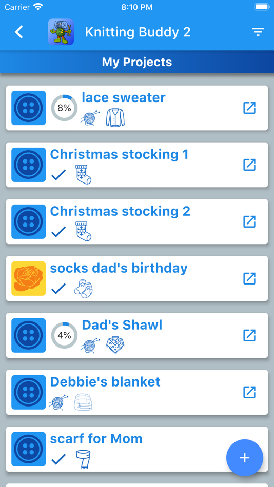 #2. Knitting Buddy 2 (iOS) 由: Colorwork Apps
