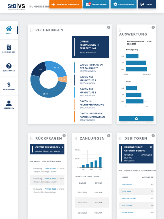 Screenshot #4 pour HonorarCockpit