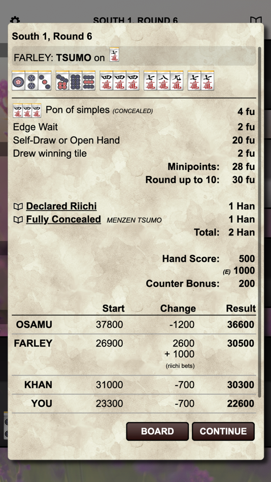 #6. Kemono Mahjong (iOS) By: Michael Starling