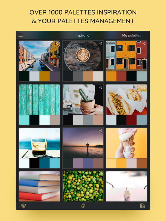Screenshot #4 pour iPalettes - Color palettes