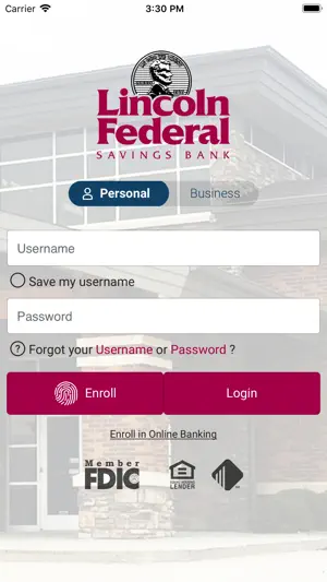 Lincoln Federal Savings Bank screenshot 1