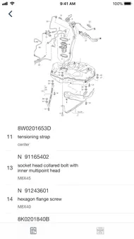 Car parts for Audi - diagrams iphone bilder 0
