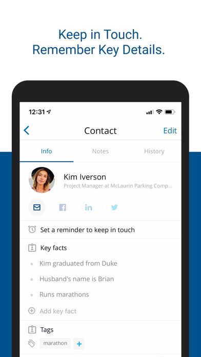 Screenshot 2 of Levitate PRM App