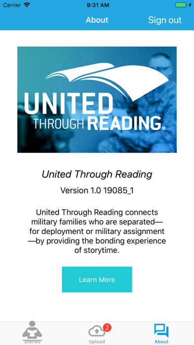 United Through Reading Screenshot