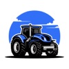 Farm Sprayer GPS Tractor Track icon