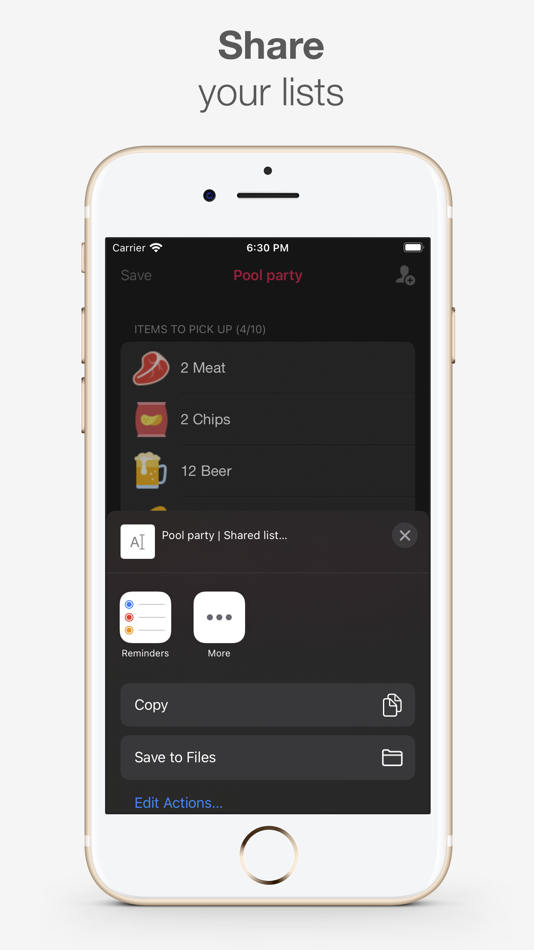 #5. Grocery list - Organize (macOS) 由: davi orzechowski
