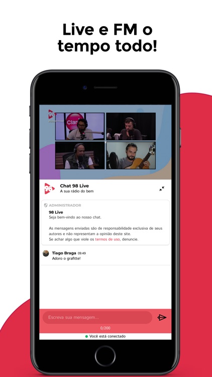 98 Live, a sua rede do bem!