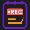 Transcribe -Voice to text,note icon