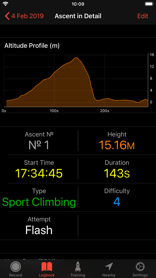 #5. Redpoint: Bouldering, Climbing (iOS) Podle: riedel.wtf apps S.L.
